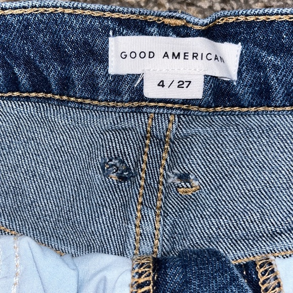 Good American denim jean shorts size 4/27 - Picture 3 of 7